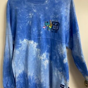 Disney Parks Spirit Jersey- tye dye Stitch, Adult Size SM